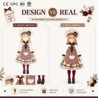 Vêtements de poupée personnalisés en gros OEM/ODM pour tenues de poupées BJD en coton
