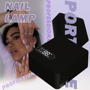 เครื่องอบเล็บยูวี LED พลังงานสูง อบแห้งเร็ว ไร้สาย พกพาสะดวก สำหรับเจลขัดเงา เครื่องอบเล็บมืออาชีพ สำหรับร้านทำเล็บและใช้ในบ้าน - Product Image 1