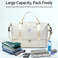 Sac de sport et de voyage 2 pièces personnalisé avec logo, léger, pour la gym, les week-ends, le fitness, les trajets quotidiens et les voyages d'affaires