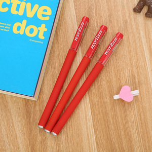 Liu Yuanjin Test2 <b>Pen</b> 0.5mm Bullet Tip Water Based Ink For Office Study Exam Writing Blue Black Red Colors - Product Image 2