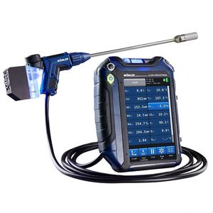 Analizador de Combustión Industrial Wohler A550, Sensor Electroquímico de O2/NO/COH/NO2/SO2, Precisión del 0.3%, 1 Año de Garantía - Product Image 1