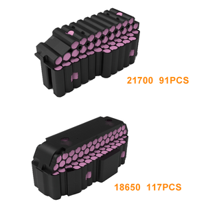 Batterie de réservoir d'essence 72 V pour vélo électrique, cyclomoteur, style 72 V 48 V 52 V 60 V, pour vélos électriques de type Cannon Goat Power Bike, Cafe Racer et améliorations de vélos électriques - Product Image 2