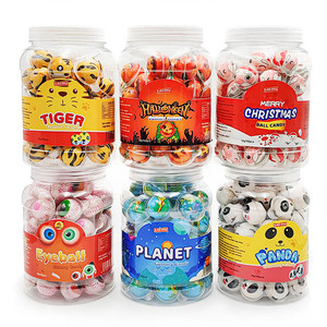 Wholesale Custom Private Label Halal 10G/18G Ball Shape <strong>Fruit</strong> Filled Jam Gummy <strong>Candy</strong> - Product Image 3