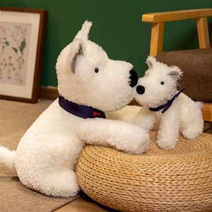 Peluche di Cane West Highland Kawaii per San Valentino <span class=keywords><strong>2026</strong></span>, Giocattoli di Peluche a Forma di Cucciolo Anime da Regalare agli Amici - Product Image 4