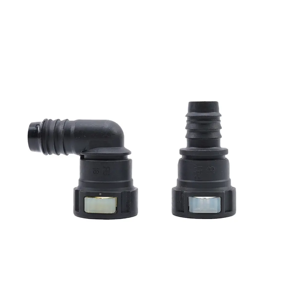 Fast installation connector for high-quality fuel nylon pipe for auto parts with an inner diameter of 10mm