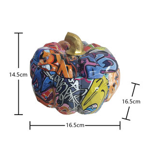 Estatuilla de calabaza artesanal de resina al por mayor para decoración del hogar Tang Cai Decoración de mesa estatua de escultura de resina - Product Image 6