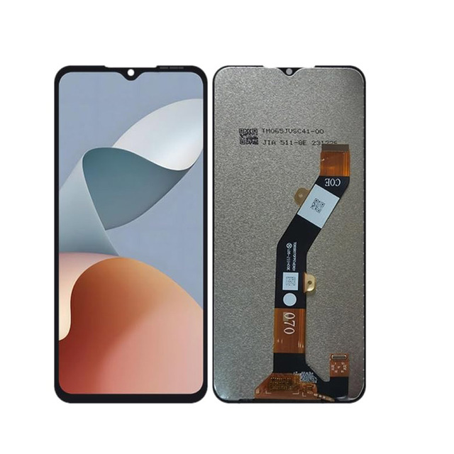 LCD Display Screen With Touch Digitizer Sensor Glass Panel Assembly Unit Replacement For ZTE Blade A54 Blade A34 Mobile Phone
