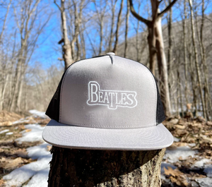 หมวกทรัคเกอร์5แผงแบบคลาสสิกหมวกผ้าฝ้ายทรงแบนโครงพลาสติกหมวกทรัคเกอร์แบบสั่งทำ - Product Image 5