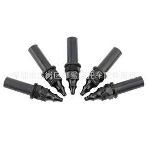 Tornillos para parabrisas con galvanoplastia negra para piezas de motocicleta Harley Road King Glider Tower - Product Image 1