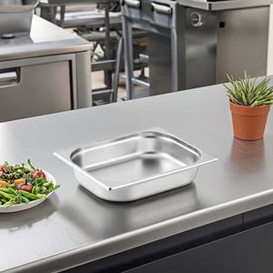 Plat en acier inoxydable 2/3 GN - Product Image 2