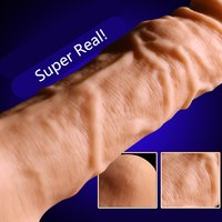 Manchon Pénis Réutilisable Grand Pénis Extender Condom Cock Extension Dick Enlargissement Sex Toys Pour Hommes Agrandissement Time Delay