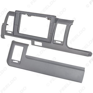 กรอบวิทยุติดรถยนต์แบบ 2Din สำหรับ Toyota Hiace (พวงมาลัยขวา) หน้าจอขนาดใหญ่ 10.1 นิ้ว เครื่องเล่น CD/DVD <span class=keywords><strong>ช</strong></span>ุดติดตั้งบนแผงหน้าปัด - Product Image 2