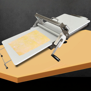 Laminadora de Masa para <span class=keywords><strong>Pizza</strong></span>, Croissant y Repostería de 16 Pulgadas, de Uso Comercial y Doméstico, Nueva, Equipo de Panadería para <span class=keywords><strong>Harina</strong></span> de Leche - Product Image 2