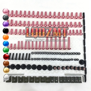 Kit de boulons de carénage en acier inoxydable pour AGUSTA MV <span class=keywords><strong>F4</strong></span> MVF4 MV-<span class=keywords><strong>F4</strong></span> RR <span class=keywords><strong>F4</strong></span> R RC 10 11 12 13 <span class=keywords><strong>14</strong></span> 15 16 17 18 2010 2018, vis et écrous de carrosserie - Product Image 1