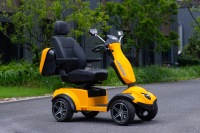 Scooter électrique pliable léger avec caméra de recul et contrôle de décélération de sécurité