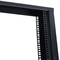 Armoire de serveur réseau ouverte Jiasheng Zhejiang 19 pouces, simple rangée, sans matériels, en stock