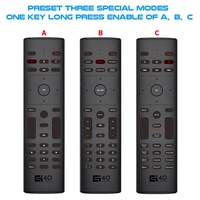 G40S télécommande pour TV/PC Air Mouse avec Gyroscope smart google Assistant fonction vocale clavier sans fil