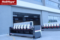 Vente directe d'usine, machine à broder 3D motorisée Holihope, 6 têtes, 15 aiguilles, machine à broder professionnelle fabriquée en Chine