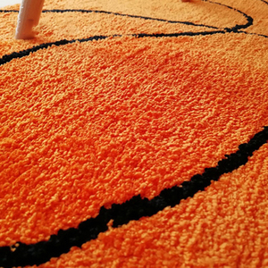 3d Printed Custom Logo Cartoon <strong>Cool</strong> Basketball Shape Children Play Room Carpets Animal Design Shaggy Play <strong>Rug</strong> for Children - Product Image 2