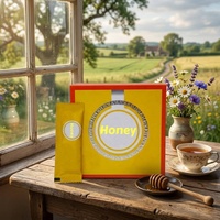 Coffret Cadeau de Miel Énergisant VIP au Miel Doux le Plus Vendu - Miel pour Adultes à Base d'Extraits Végétaux