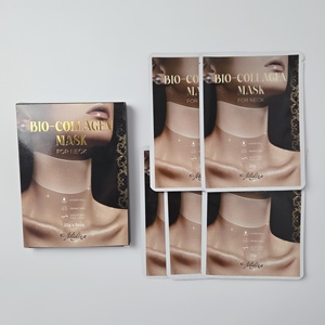 Cổ nâng dưỡng ẩm làm săn chắc điều trị cường độ cao bio-cellulose Mặt Nạ Hàn Quốc chăm sóc da da da thắt chặt các bản vá lỗi cổ mặt nạ - Product Image 6