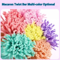 Ultra-Dichte Pluche Twist Stick Kidsren 'S Diy Handgemaakte Speelgoed Unisex Omvat Houten Papieren Materialen In Zakverpakkingen