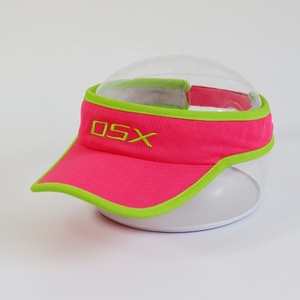 Cung cấp thể thao Sun Visor cap biểu tượng tùy chỉnh unisex thoáng khí nhẹ CoolDry Polyester chạy Visor - Product Image 5