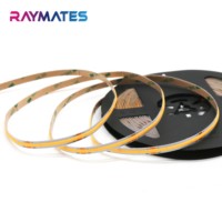 Tira de Luz LED COB RAYMATES Limitless de Luz Blanca, 12v/24v, un Solo Color, Súper Brillante, para Uso en Interiores