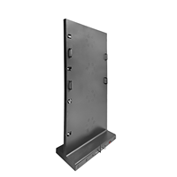 Afficheur LED 960x1920mm P2.5, écran publicitaire numérique couleur pleine résolution pour intérieur, signalétique LED pour centre commercial, magasin de détail, exposition
