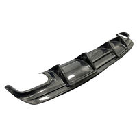 Lèvre de diffuseur arrière en Fiber de carbone véritable Style FD pour Mercedes Benz CLA CLA45 C117 pièces de carrosserie de séparateur de lèvre de pare-chocs arrière de voiture modifiée