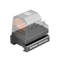 Plaque adaptatrice de montage point rouge Spina Optics BP0111, nouveau design, durable, 20 mm, antichoc, légère, compatible avec les accessoires de lunettes de visée