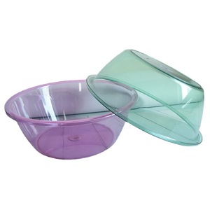 Bassin en plastique transparent rond, grand, pour la maison, pour le lavage du linge, pour les étudiants en résidence, pour le lavage des pieds. - Product Image 4