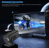 Projecteur de cinéma maison portable HY320 Mini 150 pouces, Android 11.0, LED intelligent, résolution native 1080p et 4K pour la projection vidéo en extérieur