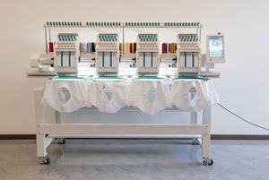 Macchina da Ricamo e Quilting Multi-Ago a 4 Teste con Motore Servo 1000rpm per Cappelli e Magliette - Product Image 3