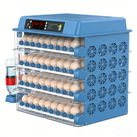 Prix de gros, incubateurs à œufs de petite taille entièrement automatiques à haute capacité de 256 œufs, avec double alimentation, à vendre