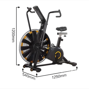 <span class=keywords><strong>Bicicleta</strong></span> de aire vertical profesional nueva de NJ para entrenamiento cardiovascular en interiores - Product Image 5