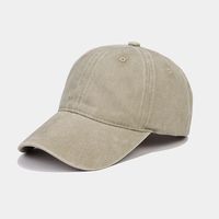 Zonnekleurige Factory Direct OEM ODM Custom Logo Soft Top Vintage Gewassen Katoenen Baseball Cap Ademend Buitenhoed voor Groothandel