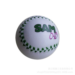 Pu Foam <b>Baseball</b> High Rebound Stress <b>Ball</b> For Promotional Gifts Adult Use Durable Plastic Sport Toy - Product Image 2