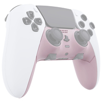 Coque de garniture avant et arrière personnalisée eXtremeRate coque de garniture décorative de remplacement pour PS5 Edge Controller Plates Cover