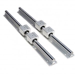 รางเลื่อนอลูมิเนียม HENTO รุ่น SBR ซีรีส์ SBR12-SBR40 ชุดรางเลื่อนแบบลูกปืนเคลื่อนที่เชิงเส้นใหม่ วัสดุเหล็กโครเมียม/เหล็กแบริ่ง - Product Image 4