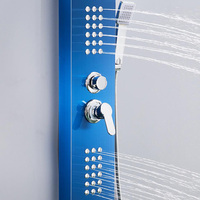 Prix bon marché 304 Panneau de douche en acier inoxydable Panneau de douche mural pour salle de bain