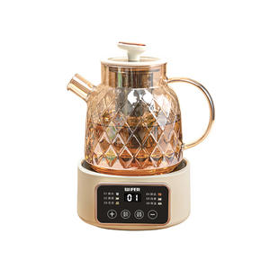 Hervidor Eléctrico Inteligente de Vidrio con Diseño Diamante, 1L, Control Digital, Función Mantener Caliente, Apagado Automático, Olla Saludable para Uso Doméstico - Product Image 2