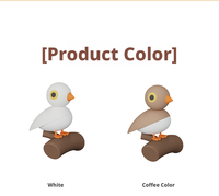 Veilleuse ABS Lucky Bird avec support magnétique, rechargeable et capteur de présence humaine pour usage domestique