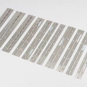 บานพับประตูเหล็กยาว แข็งแรง ทนทาน ผลิตจากอะลูมิเนียมและสแตนเลสเคลือบกัลวาไนซ์ เหมาะสำหรับใช้ในโรงพยาบาล ห้องนอน ห้องครัว และภายนอกอาคาร ใช้งานง่าย - Product Image 2