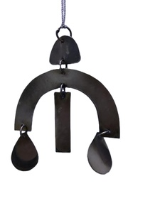 Boule de Noël en métal antique et ornements d'arbre Tenture murale décorative mignonne avec forme de taille personnalisée AAE pour la saison des vacances - Product Image 3