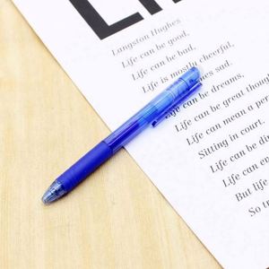 Bolígrafo de Gel Retráctil Borrable Azul y Rojo con Logotipo Personalizado Barato, 8 Colores, Plástico, para Uso en Oficina y Escuela - Product Image 5