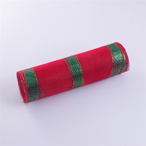 Fita de Malha de Polipropileno Dourada 2m X 9cm para DIY, Guirlanda de Árvore de Natal, Decoração Floral à Prova d'Água - Product Image 5