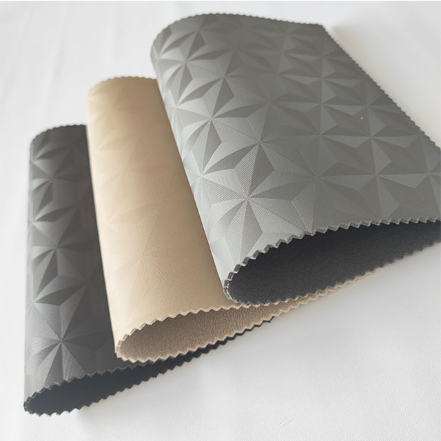 Breathable Anti-Mildew Waterproof Synthetic Leather Fabric Factory Price Elastic Textured Faux PVC Leather for Shoes
