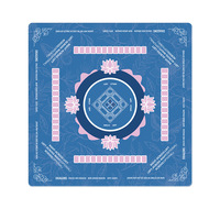 Tapis de Mahjong en Acrylique de Luxe Moderne, Épais, Silencieux, Antidérapant, Durable, Qualité Casino Professionnelle, pour 4 Joueurs - Vente Chaude