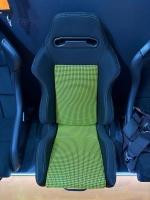 Asientos de Competición de Fibra de Carbono Ligeros de Alta Calidad para Porsche 911 Carrera 4S 997.1 997.2 GT2 GT3 RS, Completamente en Cuero